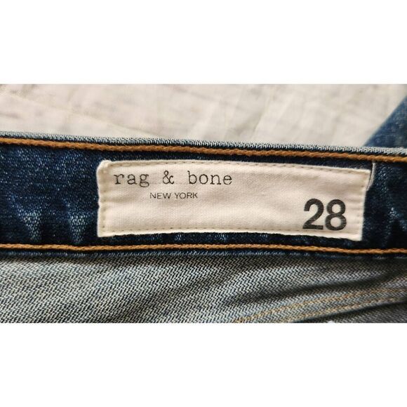 Rag & bone Bella High Rise Slit Hem Bootcut Jeans Size 28 - Picture 7 of 8